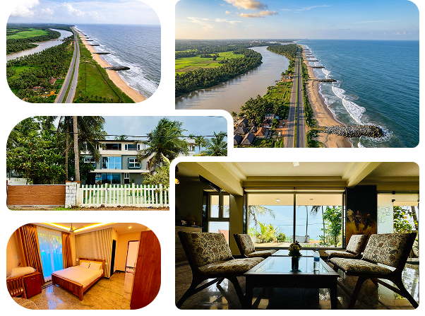 Sunset Sands Resort beachfront view